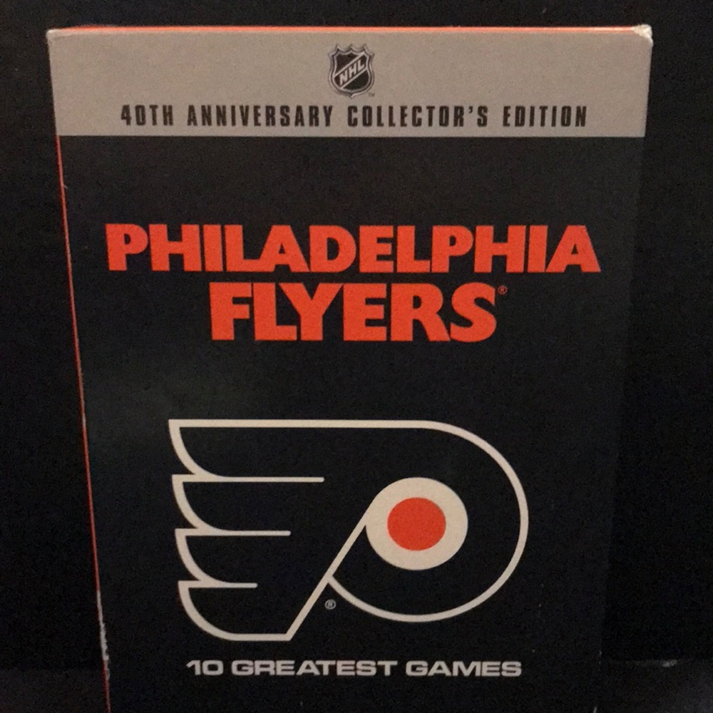 NHL Philadelphia Flyers 40th Anniversary Collector’s Edition Warner Home Videos